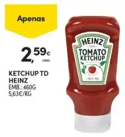 Continente Ketchup td heinz promoção
