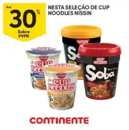 Continente cup noodles nissin promoção