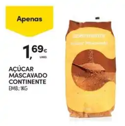 Continente Açúcar mascavado continente promoção