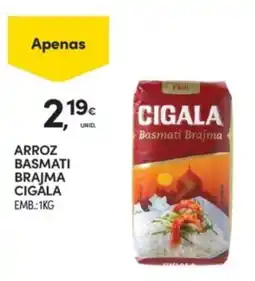 Continente Arroz basmati brajma cigála promoção