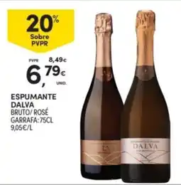 Continente Espumante Dalva Bruto/ Rosé promoção
