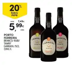 Continente porto ferreira branco/rubi/tawny promoção