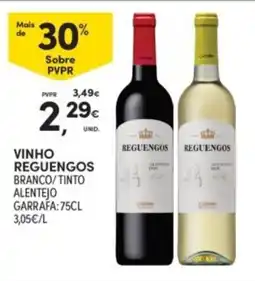 Continente vinho reguengos branco/tinto promoção
