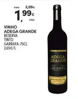 Continente vinho adega grande reserva tinto promoção