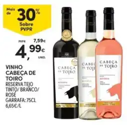 Continente vinho cabeça de toiro promoção