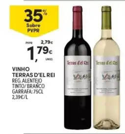 Continente vinho terras d'el rei promoção