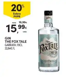 Continente gin the fox tale promoção