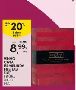 Continente vinho casa ermelinda freitas tinto promoção