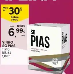 Continente Vinho só Pias promoção