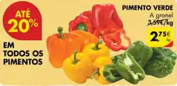 Pingo Doce Pimento verde promoção