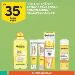 Continente Garnier SkinActive água micelar vitamina c promoção
