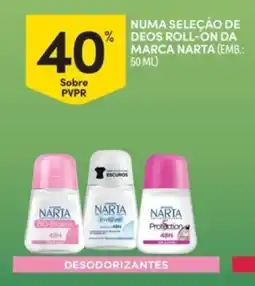 Continente desodorantes narta promoção