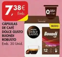 Pingo Doce Cápsulas de café dolce gusto buondi robusto promoção