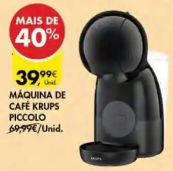 Máquina de café krups piccolo