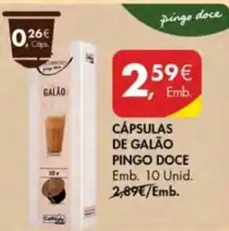 Pingo Doce Cápsulas de galão pingo doce promoção