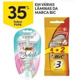 Continente Bic lâminas sensitive promoção