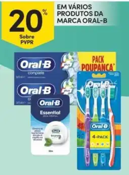 Continente Em vários produtos da marca oral-b promoção