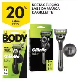 Continente Nesta seleção labs da marca da gillette promoção