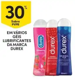 Continente Géis lubrificantes da marca durex promoção