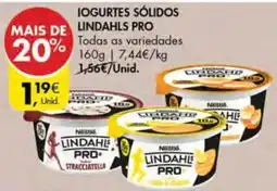 Pingo Doce Iogurtes sólidos lindahls pro promoção