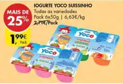 Pingo Doce Iogurte yoco suissinho promoção