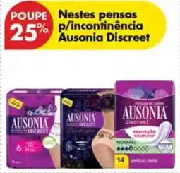 Pingo Doce Nestes pensos p/incontinência Ausonia Discreet promoção