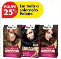 Pingo Doce Palette Intensive Creme Color promoção