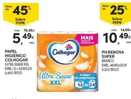 Continente Papel higiênico colhogar ultra suave xxl promoção