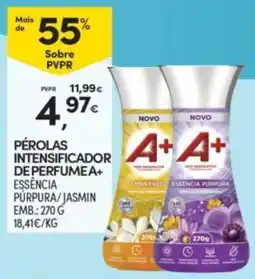 Continente Pérolas intensificador de perfume a+ essência púrpura/jasmin promoção
