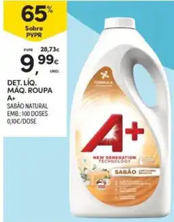 Continente Sabão natural a+ promoção