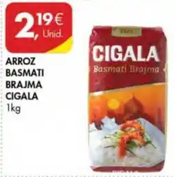 Pingo Doce Arroz basmati brajma cigala promoção