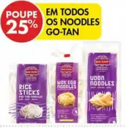 Pingo Doce Go-tan noodles promoção