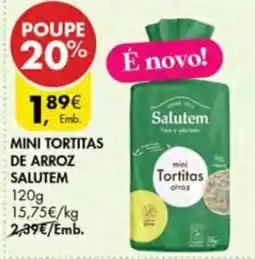 Pingo Doce mini tortitas de arroz salutem promoção