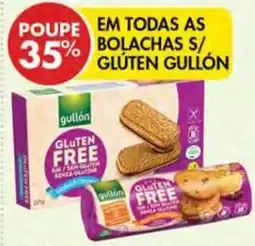 Pingo Doce Bolachas s/ glúten gullón promoção