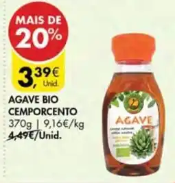Pingo Doce Agave bio promoção