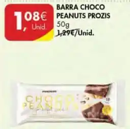 Pingo Doce Barra choco peanuts prozis promoção