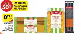 Pingo Doce Spaghetti tricolore milaneza promoção