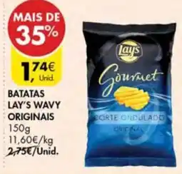 Pingo Doce Batatas Lay's Wavy Originais promoção