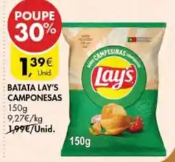 Pingo Doce Batata Lay's Camponesas promoção