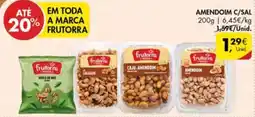Pingo Doce amendoim c/sal frutorra promoção
