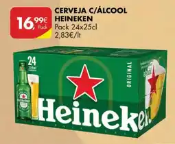 Pingo Doce Cerveja c/álcool heineken promoção