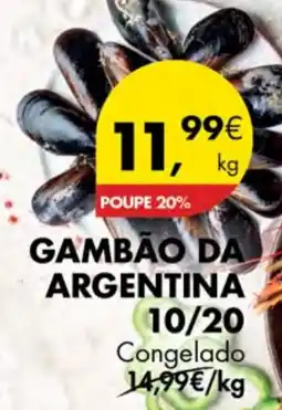 Pingo Doce Gambão da argentina promoção