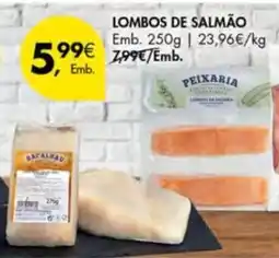Pingo Doce lombos de salmão peixaria promoção