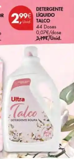 Pingo Doce Ultra Talco Detergente Roupa promoção