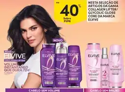 Continente Elvive collagen lifter promoção