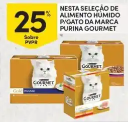 Continente Nesta seleção de alimento humido p/gato da marca purina gourmet promoção
