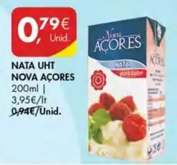 Pingo Doce Nata uht nova açores promoção