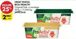 Pingo Doce Creme vegetal becel proactiv promoção