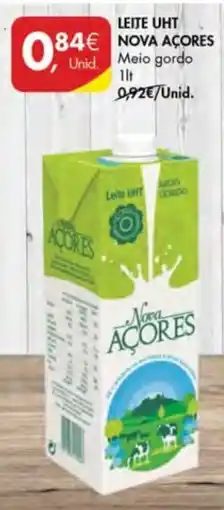 Pingo Doce Leite uht nova açores promoção
