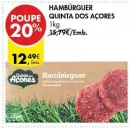Pingo Doce Hambúrguer quinta dos açores promoção